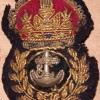 1a. British W.W.1 Petty Officer Bullion hat insignia. $70.00