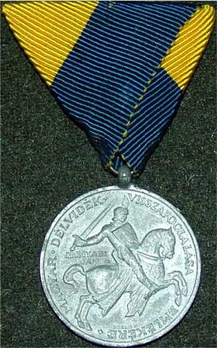 5a. Hungarian Medal. Occupation Medal for theBacka-Baranja region 1941. $100.00